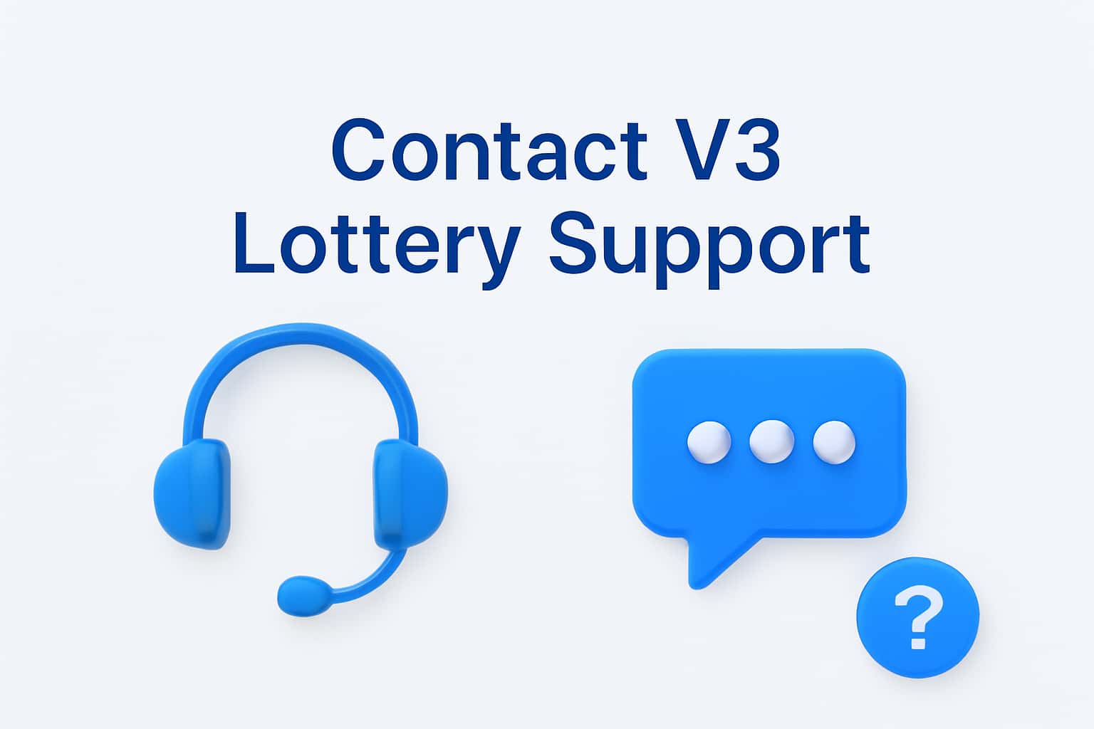 Contact V3 Lottery Support Interface