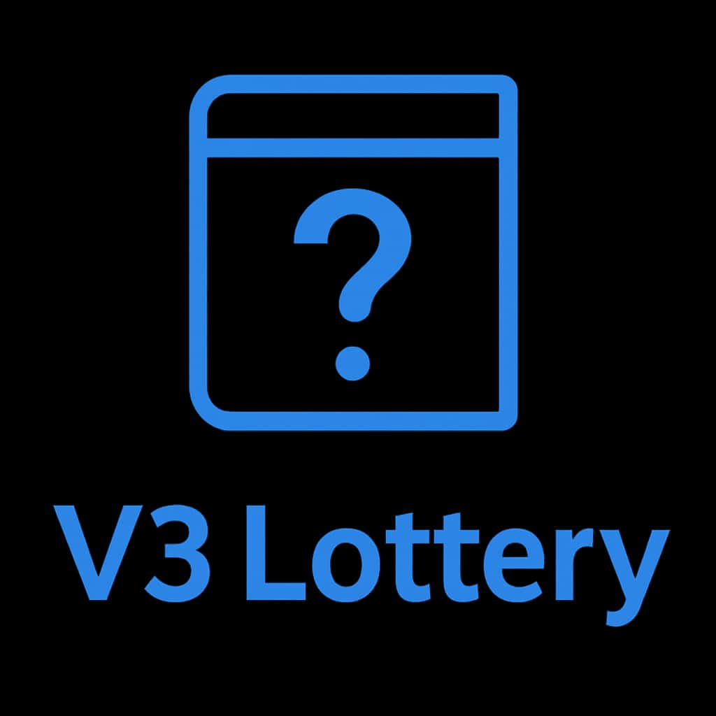 A professional badge representing V3 Lottery Guides.