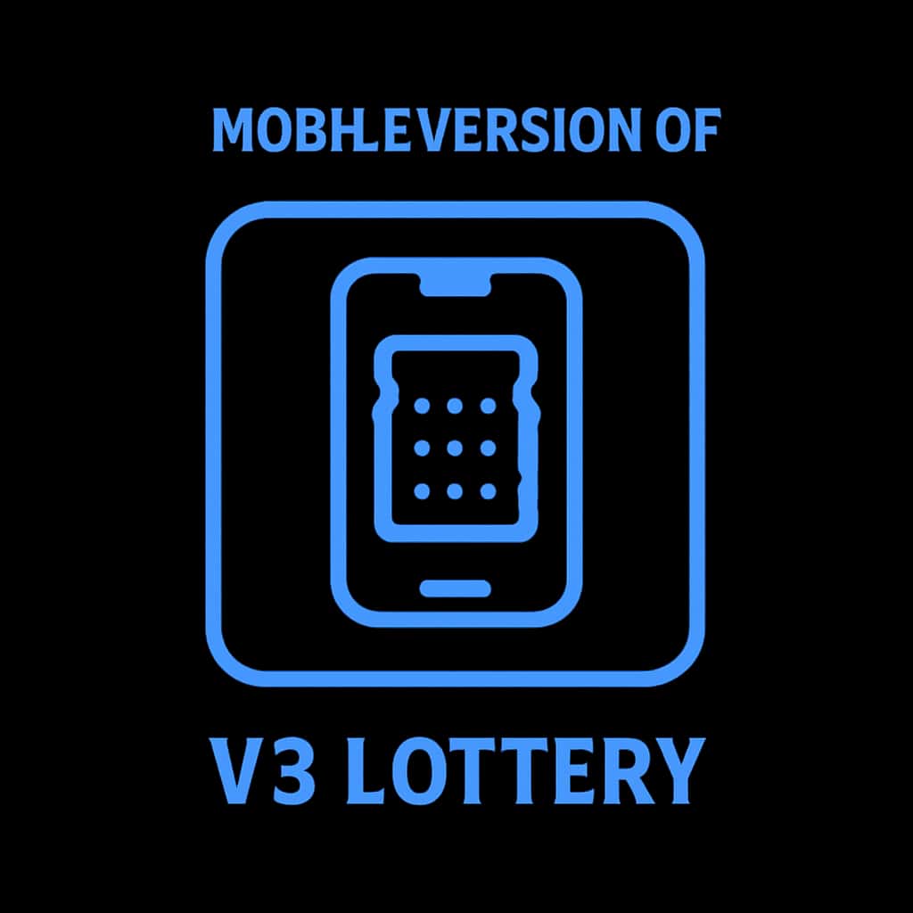 Icon representing Mobile Version of V3 Lottery.