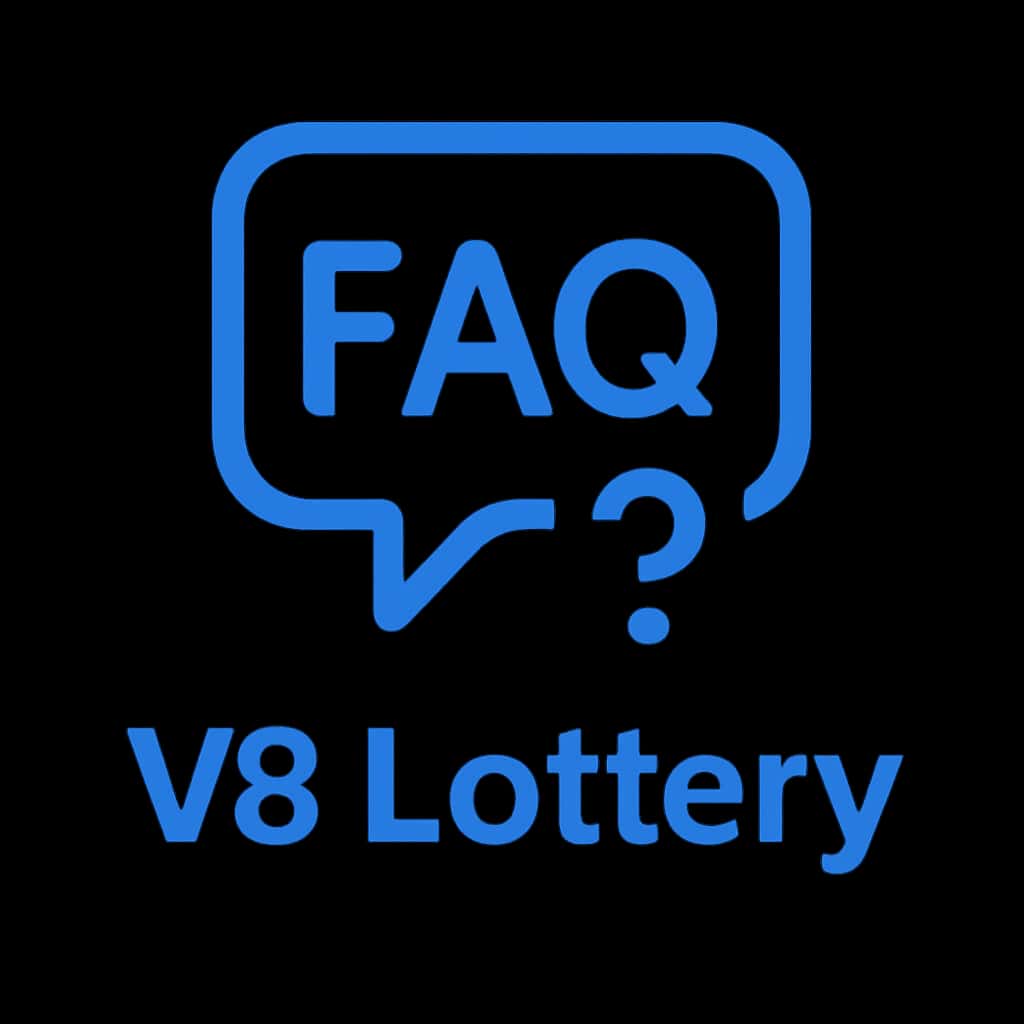 An icon representing V3 Lottery Frequently Asked Questions.