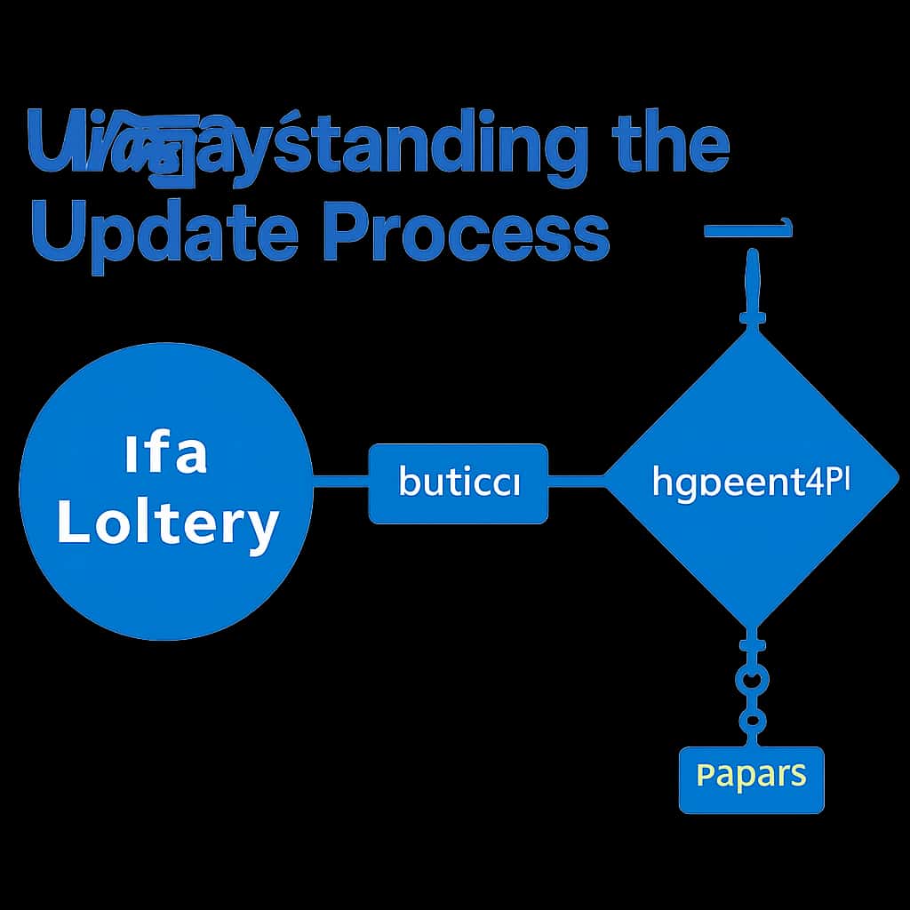 An educational diagram regarding the V3 Lottery update process.
