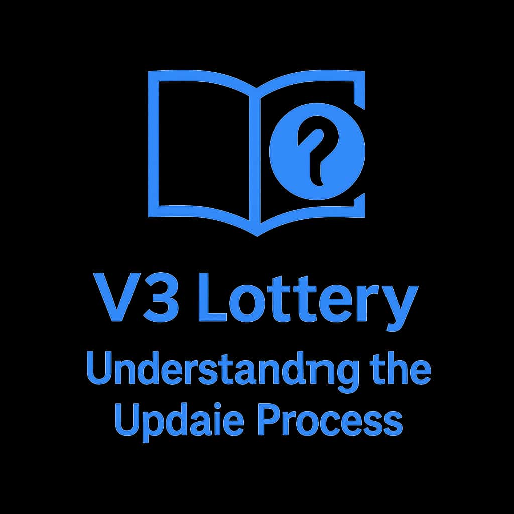 An icon illustrating the V3 Lottery update process.