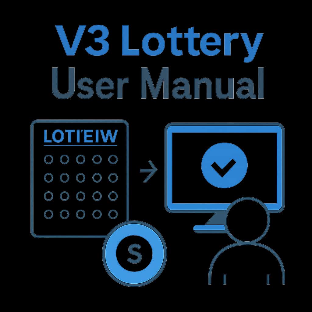 Illustration related to V3 Lottery User Manual.