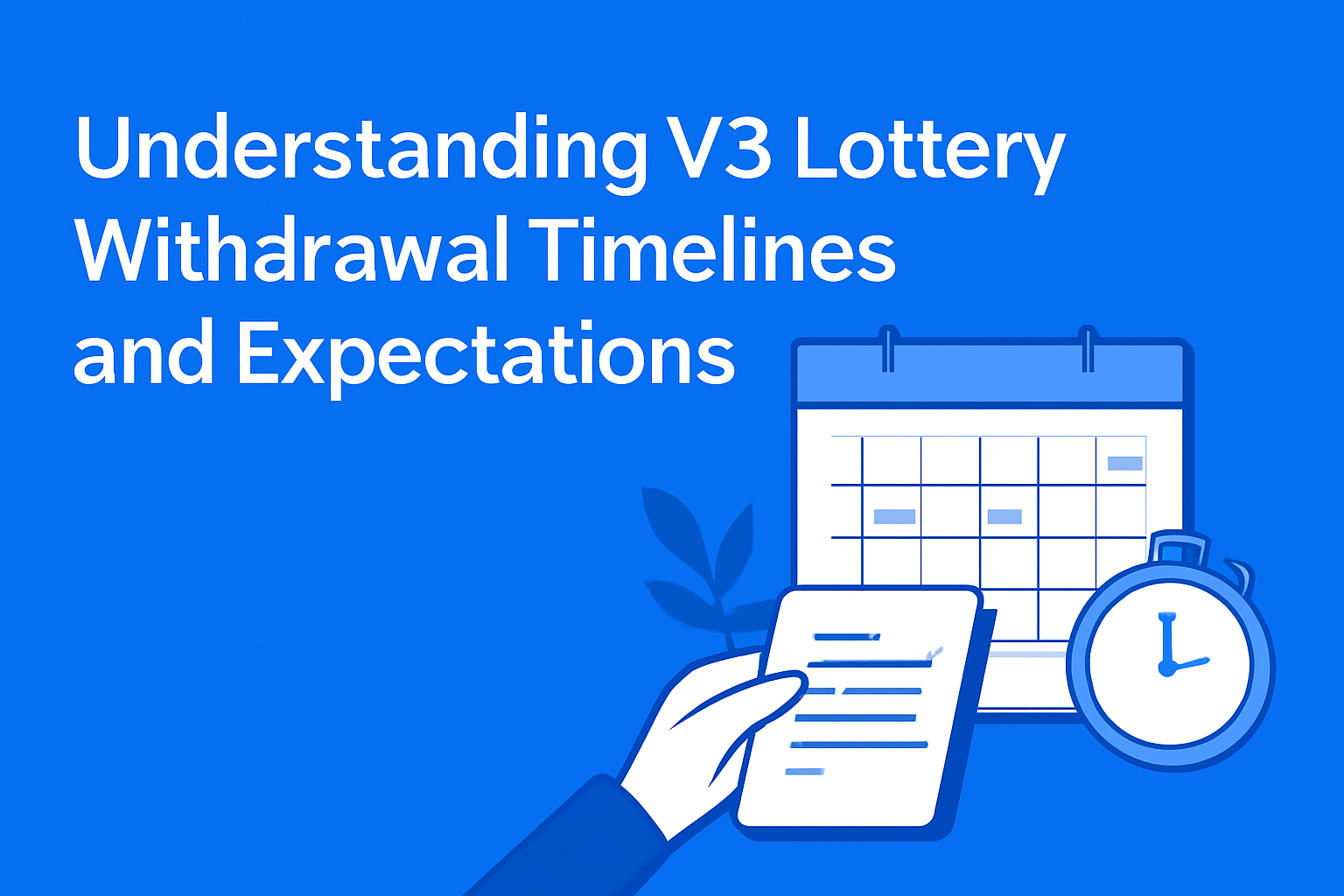 Informational image showcasing the V3 Lottery Login Guide.